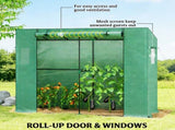 Garden Bed with Mini Greenhouse 57802017