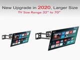 TMSS-104 32"-70" Corner Full Motion Articulating TV Wall Mount Bracket Max Weight 50Kg VESA 600*400 75822162