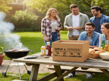 15 Lbs Fatwood Fire Starter Sticks with Wooden Box, 100% Natural Kindling wood, Pine Firewood 41352031