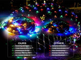 9.8*6.5FT Mesh Net Light,360 LED Net Light with 8 Modes&Remote,Connectable Net String 50203541