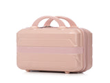 14"/20" 2 pcs/set in ABS Spinner Wheel Luggage, with Combination Lock,14" Cosmetic Case W2787P337442