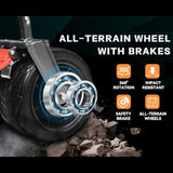 Foldable Wagon with Removable Canopy & Cooler Bag - Heavy Duty Collapsible Wagon Utility Cart with 81596232