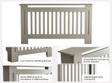 Radiator Cover Cabinet, Decorative Heater Protector, MDF Construction with WaterBased Lacquer W465P482587