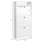 ZUN Shoe Storage Cabinet 97833956