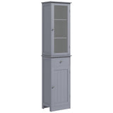 ZUN Bathroom Storage Cabinet-Grey （Prohibited by WalMart） 33017558