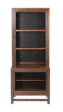 Bookcase Pier, No Assembly Required, Two-Tone Finish B108P163819