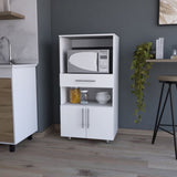 Corsica Pantry Cabinet Microwave Stand, Multi-Function with Drawer B128P176126
