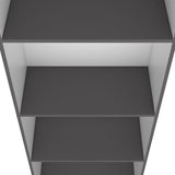 ZUN Sutton Bookcase with Tier Storage Shelves B128P176168