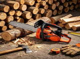 25.4CC 12" Gas Chainsaw, 1.2HP Gasoline Powered, Handheld Cordless Petrol Saw for Tree Trimming, 12677455