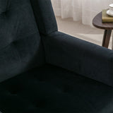 ZUN Modern Soft Velvet Material Ergonomics Accent Chair Living Room Chair Bedroom Chair Home Chair With W67639363