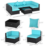 Pieces Patio Furniture Set 10853020