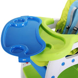 Multipurpose Adjustable Highchair for Baby Toddler Dinning Table with Feeding Tray and 5-Point W2181P154926