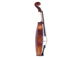 GV200 4/4 Classic Solid Wood Violin Case Bow Violin Strings Rosin Shoulder 12533294
