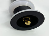 Waterfall Spout Bathroom Sink Single Handle Faucet with Pop-Up Drain 36002091