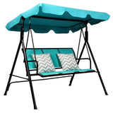 3-person garden swing Blue 05549336