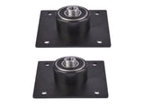 2Pcs Blade Drive Spindle Assembly 704177 Replacement for Swisher ZT-2250 Zero Turn Mowers 79246640