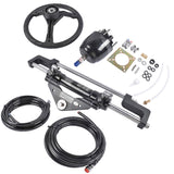 468 Complete Marine Hydraulic Steering System w/ 2 x 18ft Hoses 6.9 Mpa 80924017