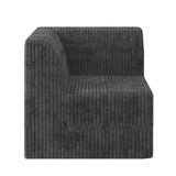 Corner sofa Compressed Sectional Sofa Modern Minimalist Style Corduroy Couch, Sleeper Sofa for W487P230484