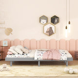 Modern Design Full Floating Platform Bed Frame for Grey Color W697123292