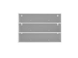 White Glass Door Shoe Box Shoe Storage Cabinet With RGB Led Light W331P214186