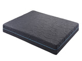 8" Full Size Bed Mattress Gel-Infused Memory Foam Hybrid Mattress, Dark Gray, Mattress in a Box, B011P213341