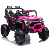 24V 400W Kids Ride On Electric UTV W/Parents Remote Control,Four-Wheel Suspension,LED W1578P284294