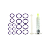134a A/C AC Air Conditioning Hose & Fittings & O-Ring Kit with Black Drier 26705390