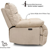 Sitjoy Classic Recliner S1-White Electirc W1713P243979