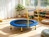 3FT Foldable Kids Trampoline with Foam Handle, 36" Indoor/Outdoor Mini Trampoline 17970407