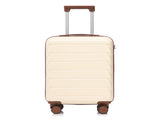 20 Inch ABS Hard Shell Travel Checked Luggage - Scratch Resistant Surface Four Multi-Directional W2787P437246