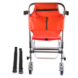 Foldable Lightweight EMS Stair Chair with Brake, Medical Emergency Evacuation Lifting Climbing 03231191