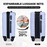 luggage sets 3 piece,carry-on luggage with wheels,check in luggage,28/24/20 inch luggage,tsa W2880P208414