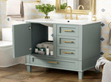 30" Bathroom Vanity , Modern Bathroom Cabinet with Sink Combo Set, Bathroom Storage Cabinet with a N729P170557G