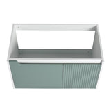 36'' Floating Wall-Mounted Bathroom Vanity & Soft-Close Cabinet Door W999P146238