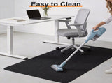 Office Chair Mat for Hardwood & Tile Floor, 55" x 35" Desk Computer Gaming Chair Mat for Carpet, 82058224