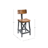 Lancaster Barstool With Back B03548525