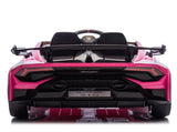 Lamborghini Huracan Sto 24V Kids Electric Ride-On Drift Car Speeds 1.86-5.59 MPH, Ages 3-8, Foam W1578P210770