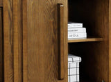 47.3" Sideboard Buffet Cabinet with Storage, Farmhouse Fluted Sideboard with 2 Doors & Solid Wood W1801P288503