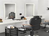 Bright LED Bathroom Mirror 32" x 24" Front Light, 5 Mins Defog, Full HD Reflected, 3 Colors 56378968