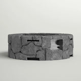9'' H x 28'' W Fiber Reinforced Concrete Outdoor Fire pitCM-1021 B120142188