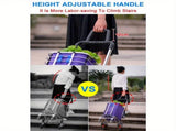 Folding Rolling Cart with Wheels Shopping Cart Portable Trolley Bag, Utility Cart Heavy Duty Stair 08276893