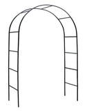 7'8" H x 4'5" W Metal Garden Arch Trellis,Adjustable Arbor Trellis for Garden Climbing Plants 28370429