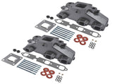 2*Exhaust Manifold w/gaskets bolts Replacement for Mercruiser GM 4.3 2002-UP Dry Joint Riser 79647865