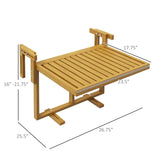 Hanging Deck Table 35789616