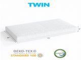 6 Inch Twin Mattress, White Memory Foam Mattress - Medium Soft Support, Breathable & Comfortable for 81613424