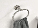 5 Piece Bathroom Towel Rack Set Wall Mount 30109774