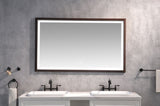 Bathroom led mirror is multi-functional and each function is controlled by a smart touch button. W2152130269