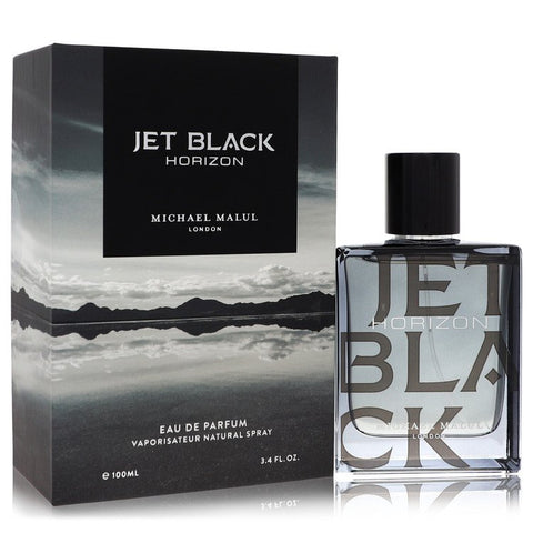 Jet Black Horizon by Michael Malul Eau De Parfum Spray 3.4 oz for Men FX-567332