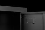 ZUN 9-Door Employee Storage Locker, Metal Lockers for Office, Gym, School, and Homewith Card Slot 00575500