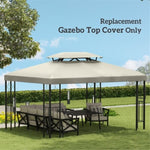 ZUN Gazebo Replacement Canopy -AS （Prohibited by WalMart） 45747443
